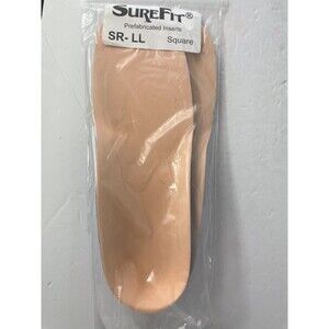 New PAIR SUREFIT Prefab Bilam Diabetic Shoe Inserts Square Model SR-LL SR-KK